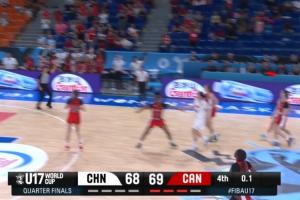 外线哑火!中国U17女篮三分31投仅5中 命中率只有16.1%