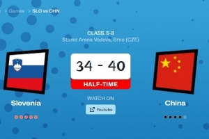 半场战报-U17女篮半场6分领先斯洛文尼亚 李沅珊12分孙晗昀6分4助