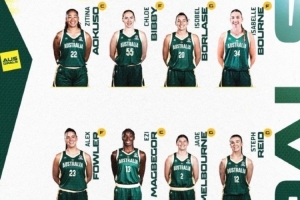 澳大利亚世界杯12人名单:7名WNBA球员豪阵 广东旧将里德在列
