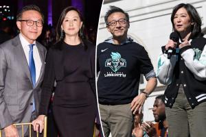 篮网老板蔡崇信与妻子和平分手 结束近30年婚姻!