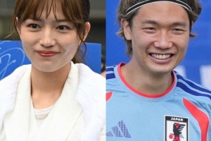 日本国脚板仓滉与人气女演员川口春奈宣布结婚,女方已怀孕