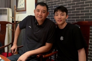 逍遥王!徐杰晒与巩晓彬的合照:四川太好吃 下次再来