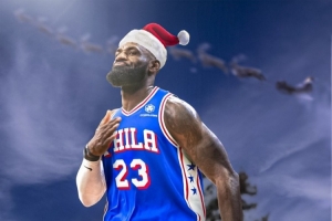 ESPN晒图:詹姆斯将第21次参加圣诞大战 创NBA新纪录!