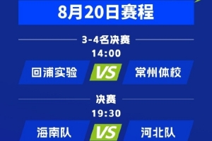赛程公布|2026年全国u15青少年篮球联赛 男子组总决赛