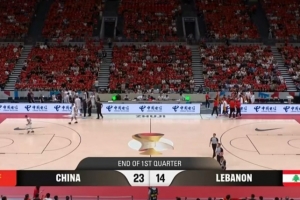 气势如虹!中国男篮首节领先黎巴嫩9分 杨瀚森独得7分3板