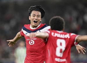 状态爆棚!28岁上田绮世连续5场破门新赛季6场5球1助,身价2000万